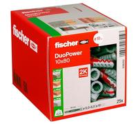 fischer - Cheville bi-matière et multi-matériaux DUOPOWER 10x80 / Boîte de 25