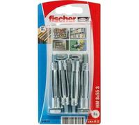 FISCHER - Cheville corps creux hm 8x55 s blister de 4