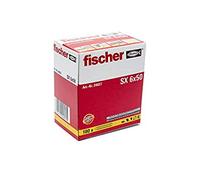 fischer - Cheville en Nylon Tous matériaux SX6x50 / boîte de 100