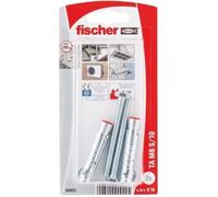 Fischer 90922 ancrage à vis et cheville murale 2 pièce(s) Ancre d'expansion 49 mm