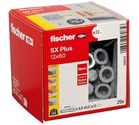 Fischer 568012 SX Plus Cheville à expansion 60 mm 12 mm 25 pc(s)