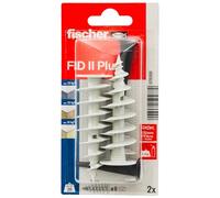Fischer Cheville pour isolant FID II Plus 570350 - 80 mm - 2 pièces