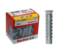 FISCHER-Cheville Nylon Sx10 Y 25 Pièces