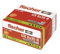 Fischer Cheville nylon universelle avec collerette UX 6 x 35 R - 077889