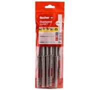 fischer - Cheville rallongée DuoXpand 10x100 avec vis à tête fraisée en Acier électrozingué/Sachet de 10