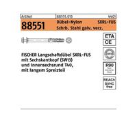 Fischer 522719 - Fixation Pour Cadres SXRL 10 X 80 FUS En Acier Électrozingué (50pcs) SXRL 10 X 80 FUS