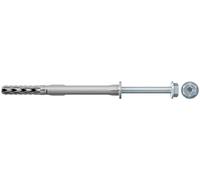 fischer - Cheville rallongée SXR 10 x 140 avec vis à tête hexagonale et rondelle intégrée en acier électrozingué pour fixation ossatures et cadres/Boite de 50