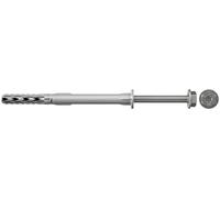 fischer - Cheville rallongée SXR 10 x 200 avec vis tête hexagonale en acier inoxydable A4 pour fixation ossatures et cadres/Boite de 50