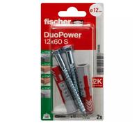 Fischer 537665 DuoPower 12 x 60 S K NV Set de chevilles 60 mm 12 mm 1 set