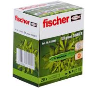 Chevilles universelles UX Green (Ø x L) 10 mm x 60 mm 20 pièces