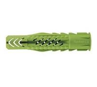 FISCHER - Cheville tous matériaux UX Green 6X35 avec collerette - fabriquée a base de matieres premieres renouvelables - Boîte de 40 Neutre G