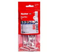 Fischer - Chevilles - Boite de 8 chevilles Ø10 x 50 mm à bascule en nylon spéciale plafond DuoTec 10 -