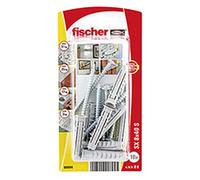 fischer - Chevilles nylon SX 8 x 40 avec vis/Blister de 10
