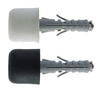 Fischer, Chevilles SB 9/11 avec butée de porte noire (50 pièces) Fixation avec trous