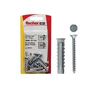 Fischer, Chevilles SX 8 S K avec vis pour mur plein et brique perforée