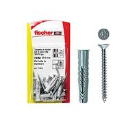 Fischer, Chevilles UX 6x35 S K avec vis pour mur plein, brique perforée, cloison sèche