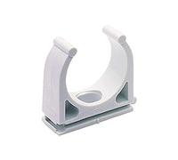 fischer - Clip tube RC IEC 20 pour la fixation de tuyaux/Boite de 100