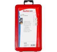 fischer - Coffret métal de 25 mèches en acier HSS-G Ø1-13/0,5 EXTRA / 1 coffret