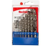 fischer Kit de perçage métal HSS-G , Jeu de mèches de perceuse