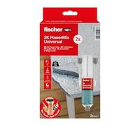 fischer GOW Colle puissante Multipack 25ml, 2 pièces
