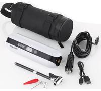 FISCHER Compresseur à accu avec powerbank et lampe de poche LED