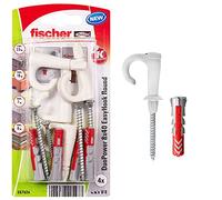 Fischer Chevilles DuoPower 8x40 EasyHook Round K Assortiment (4) 1 set