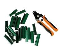 FISCHER DAREX Agrafeuse à grillage - 16-20 mm - 1500 agrafes vertes