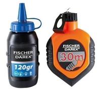 FISCHER DAREX Cordeau à tracer 30 m - Poudre bleue - 120 g