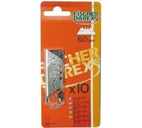 FISCHER DAREX Lot de 10 Lames Trapèze - 50 mm