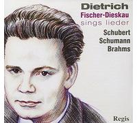 Fischer-Dieskau chante des Lieder de Schubert, Schumann, Brahms.