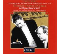 Fischer-Dieskau, Dietrich - Lieder ( Liederabende / Festival de Salzburg 1975 )