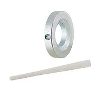fischer - Disque de remplissage FFD 40x19x7 en acier inoxydable A4 / Boite de 4