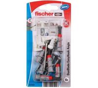 FISCHER Duoblade EasyHook Crochet droit - x6