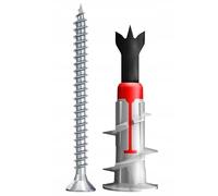 Fischer DuoBlade S Chevilles autoperceuses avec vis pour plaques de plâtre, goujons, fixation 20 pièces