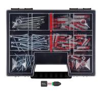 Fischer DuoPower 201 pcs + Embout PZ2 Compatible avec Bosch