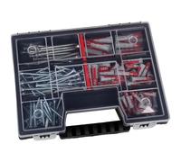 Fischer DuoPower 201 pcs + Embout PZ2 Compatible avec Makita