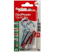 fischer DuoPower 535004 10 x 50 RH avec crochet rond