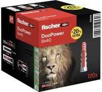 Fischer DUOPOWER 8 x 40 Chevilles à 2 composants 40 mm 8 mm 570410 120 pces