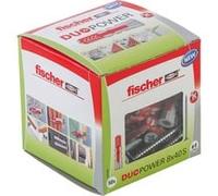 Lot de 50 cheville et vis 3 en 1 duopower, Diam.8 x L.40 mm