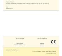 Fischer Duoxpand fus Cheville d'expansion 8 x 100 mm + Vis hexagonal 6 x 107 mm TX30 - Fixation intérieure - Lot de 10