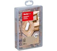 fischer fischer Tourillons en bois easyDIY boîte (160 pièces) Quantité:1