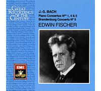Concertos Pour Piano Nos 1/4/5 (Bwv 1052, 1055, 1056) + Concerto Brandebourgeois N°5 Bwv 1050