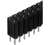 Fischer Elektronik Barrette femelle (standard) Nbr de rangées: 2 Nombre de pôles par rangée: 36 10026397 1 pc(s)