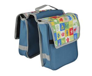 fischer Enfant Gepäckträgertasche Sac, bleu, 4 x 28 35 cm, 6 Liter EU