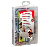 Fischer 541109 Boîte de chevilles et de vis, rouge et gris