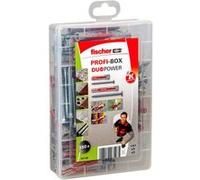 Fischer Boîte de chevilles et vis 541109 rouge et gris