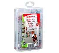 Fischer Ensemble de chevilles avec vis PROFI-BOX DUOPOWER-DUOTEC 87pcs