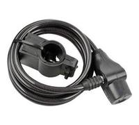 FISCHER FAHRAD 85849 Câble antivol noir fermeture à clé Noir G