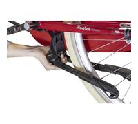 FISCHER FAHRRAD 50176:FISCHER Porte-vélo aluminium noir