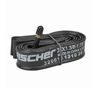 Fischer Fahrrad 85098 Chambre à air 28 Pouces Valve Auto (AV), Noir